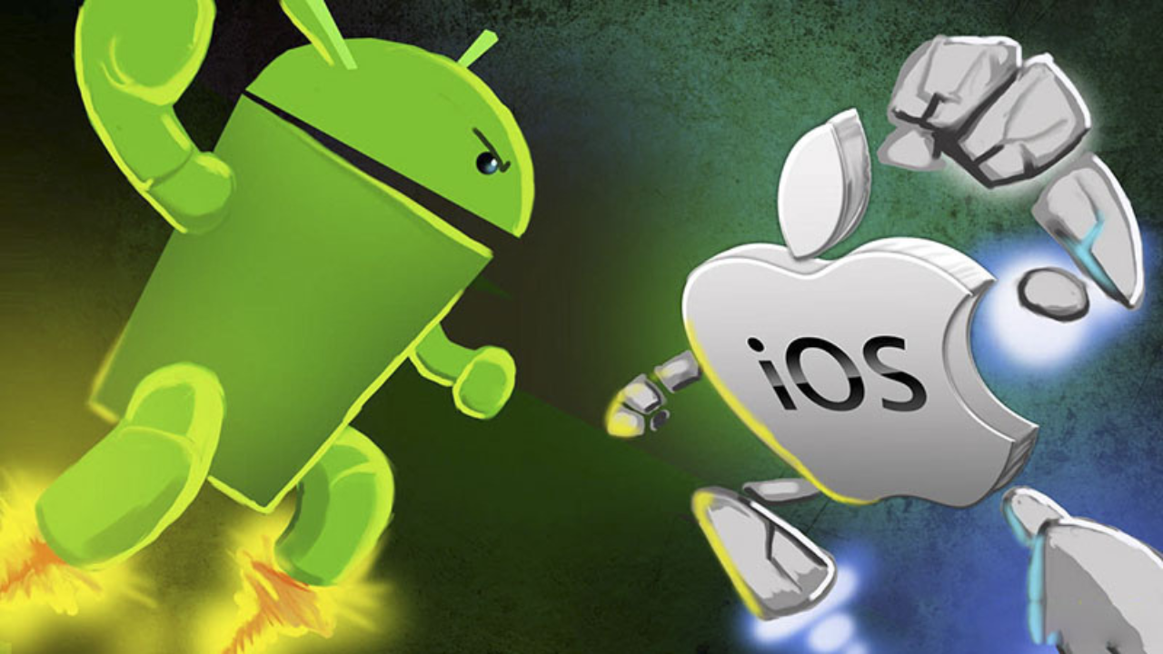Android đối đầu iOS - Cuộc chiến không có hồi kết?