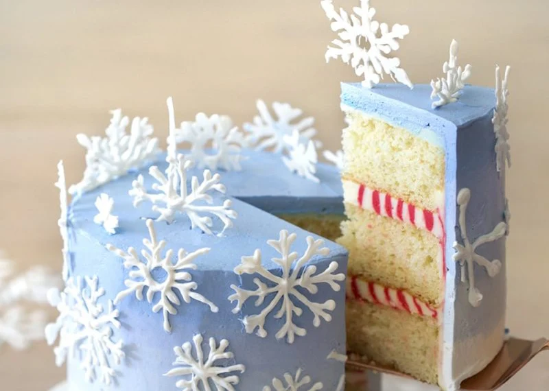 Snowflake Cake