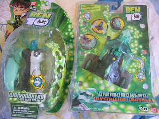 Ben 10 Ten Tennyson Diamondhead Crystalline Cruiser DNA Heroes