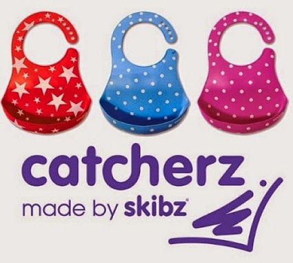 Brand New Catcherz Bibs By Skibz. Rockstar Red, Bubble Blue, Popping Pink