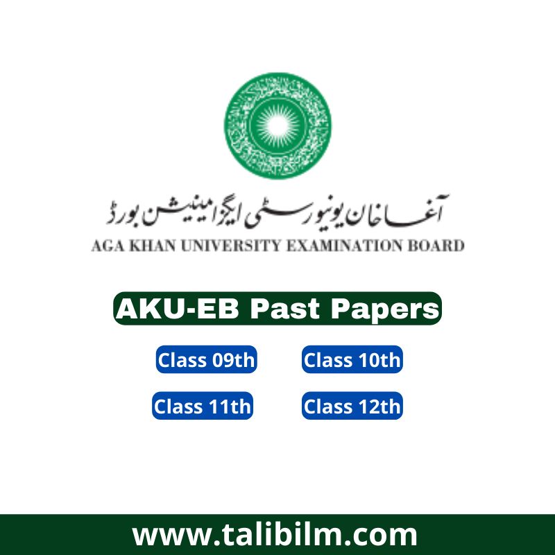 AKU-EB Past Papers