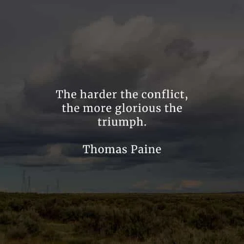 Famous quotes and sayings by Thomas Paine