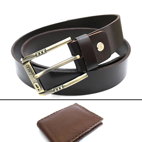 Mua dây lưng da bò DaH2 D0013KK06 tặng ví da bò handmade