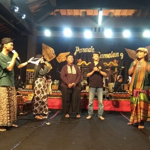 Parade Gamelan meriahkan Acara Menyambut Tahun 2020