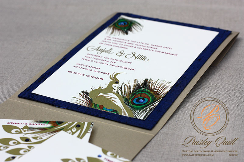 peacock wedding theme souvenirs