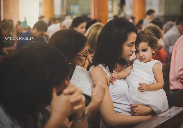 Batizado Alice Patrícia Schüller Fotografias Rio do Sul Catedral