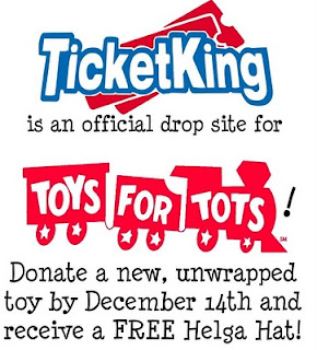 Ticket King teams up with Toys for Tots