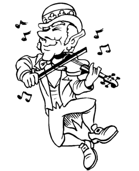 St Patrick's Day Coloring Pages title=