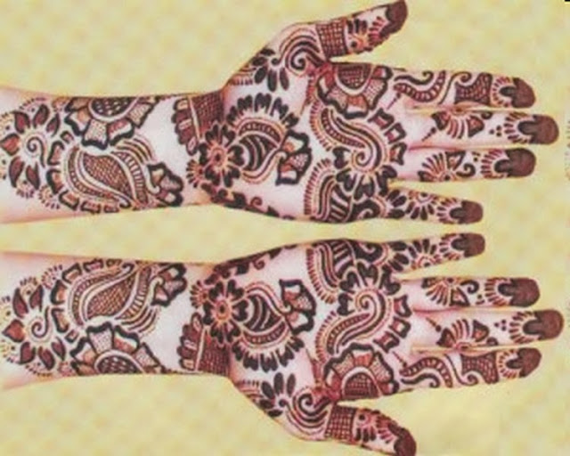 Latest Fancy Hand Mehndi Designs Wallpapers Free Download