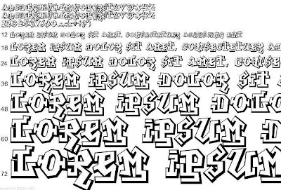 Graffiti-Font-Sketches-Cubics