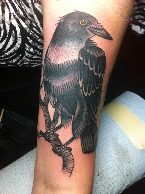 Tatuajes de cuervos