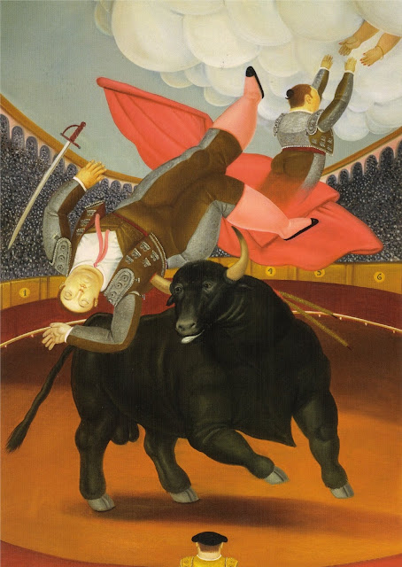 Luis Chalet,Botero,bull fighter 