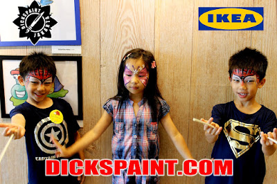 Face Painting Kids IKEA Alam Sutera Tangerang