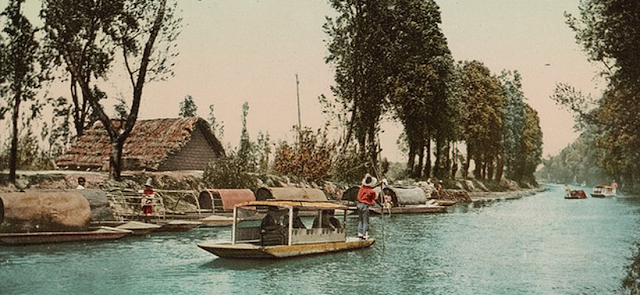 dòng kênh de la Viga ở Mexico City