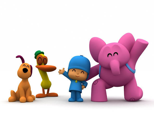 Desenhos para Colorir do Pocoyo e Imprimir