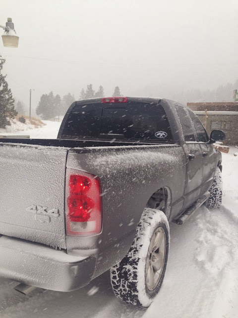 truck, dodge, snow, Montana, cold, adventures