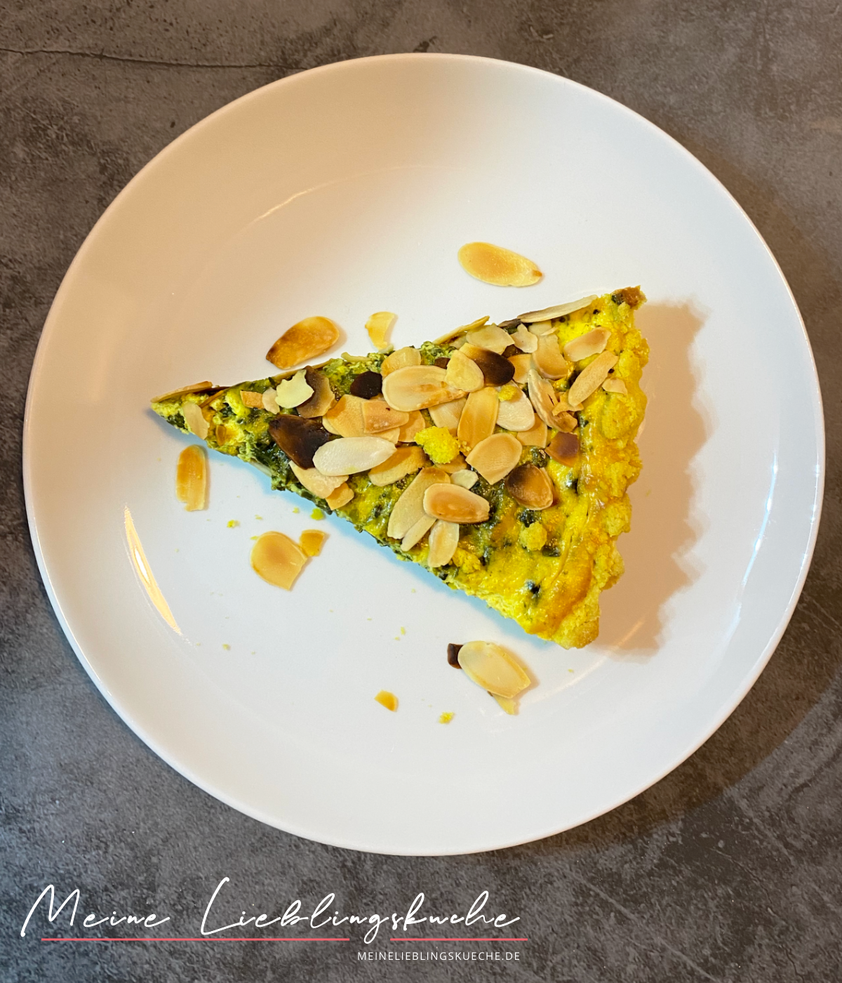 Vegane Quiche mit Spinat und Seidentofu