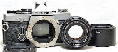 Olympus OM-2 35mm SLR Film Camera Kit #434 2