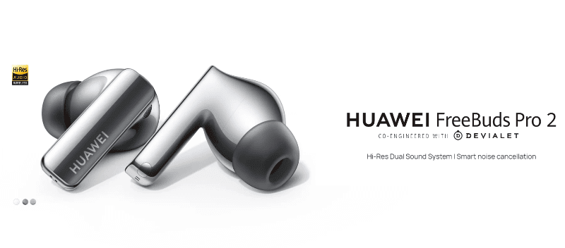 Huawei and Devialet releases FreeBuds Pro 2 w/ Hi-Res certification and up  to 47dB ANC!