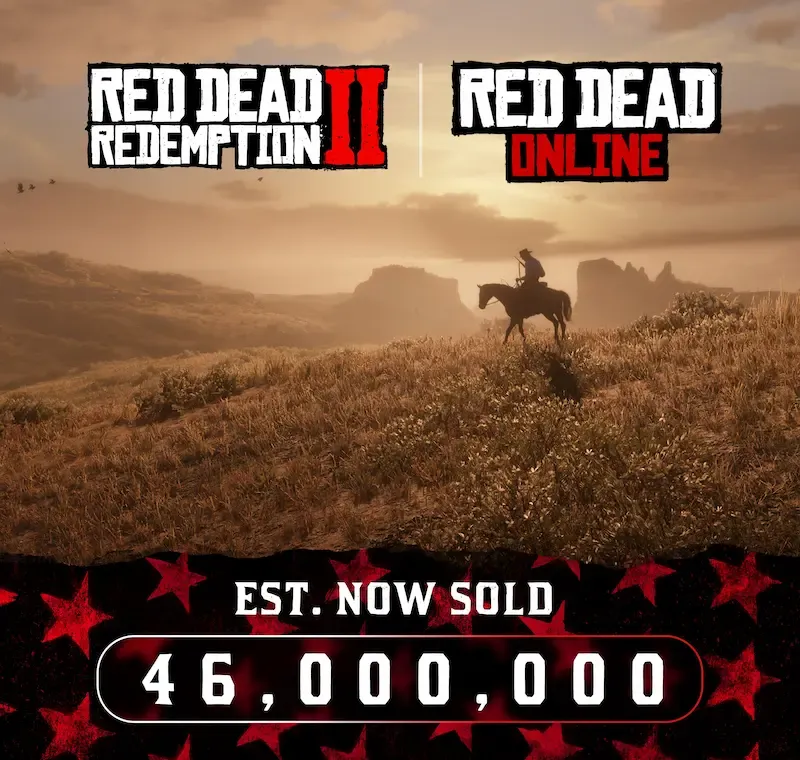 مبيعات لعبة GTA 5 و Red Dead Redemption 2 تواصل كتابة التاريخ بأرقام خيالية..