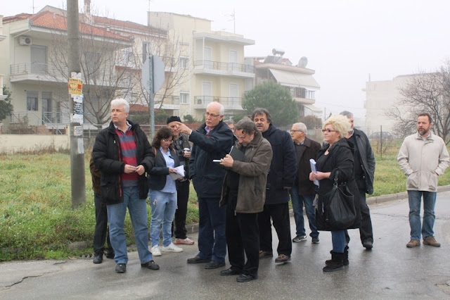 Ο Δήμαρχος Λαρισαίων περιόδευσε στη Νεα Πολιτεία για την ιεράρχηση των προβλημάτων και παρεμβάσεων