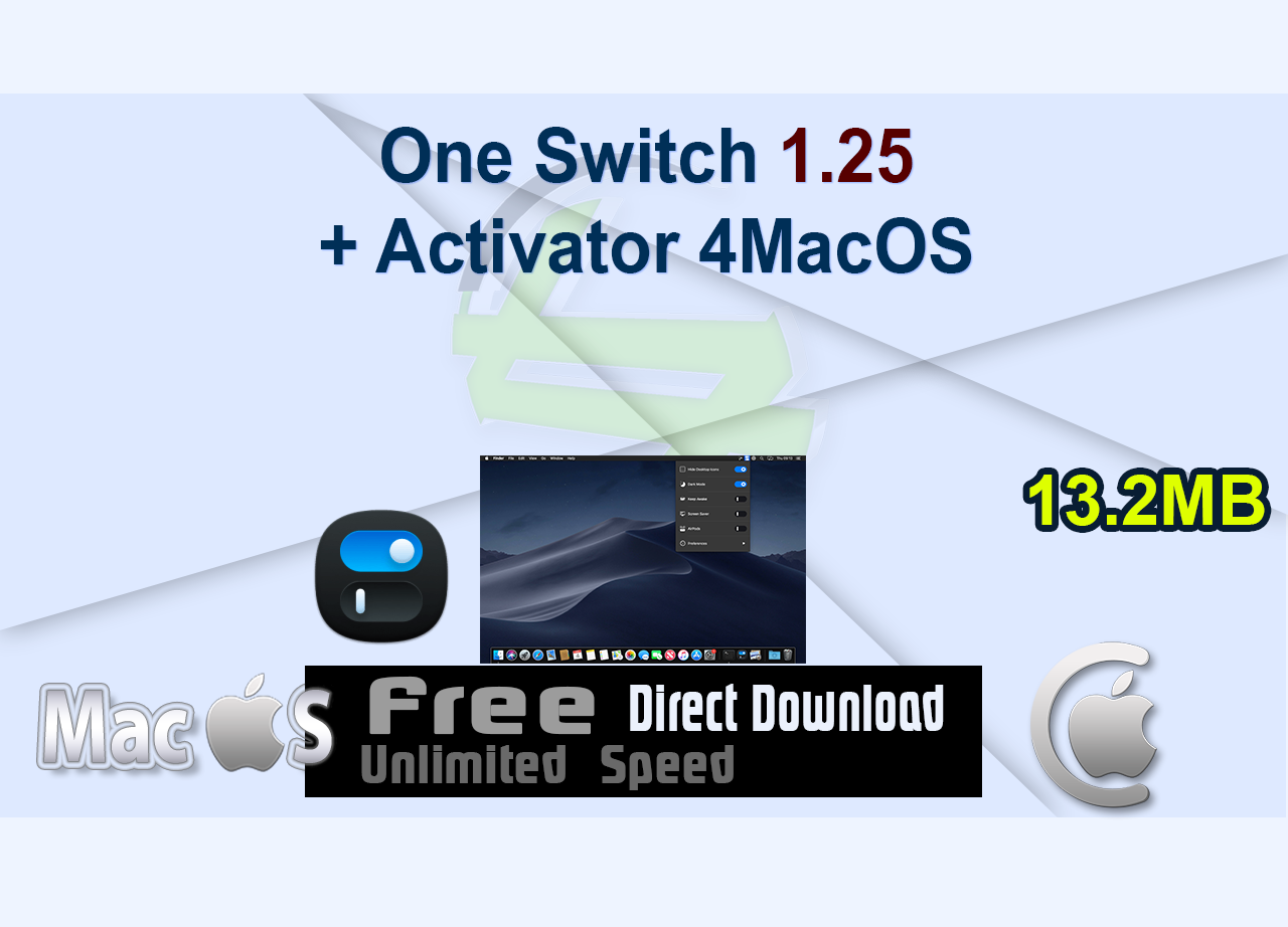 One Switch 1.25 + Activator 4MacOS