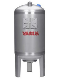 Binh tich ap  Varem Inox 20 lít 