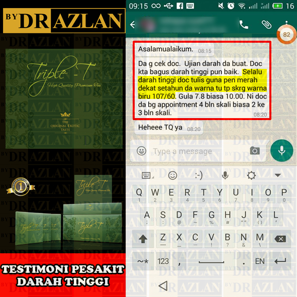 Testimoni Darah Tinggi - Kajian Kes Triple-T