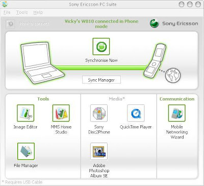 Suite on Pc Suite You Can Select Your Phone Model And Download Sony Ericsson Pc