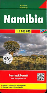 Namibia 1:1.000.000: Wegenkaart 1:1 000 000: AK 177