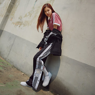 Blackpink rose for adidas korea 2018