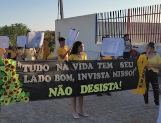 Setembro Amarelo: Caminhada divulga campanha de valorização pela vida