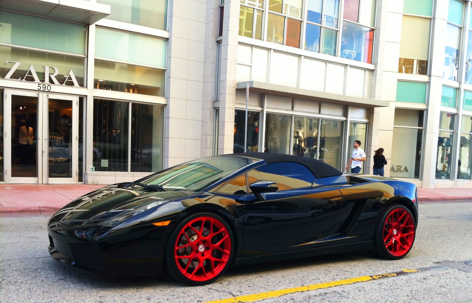 Lamborghini Gallardo Spyder Red