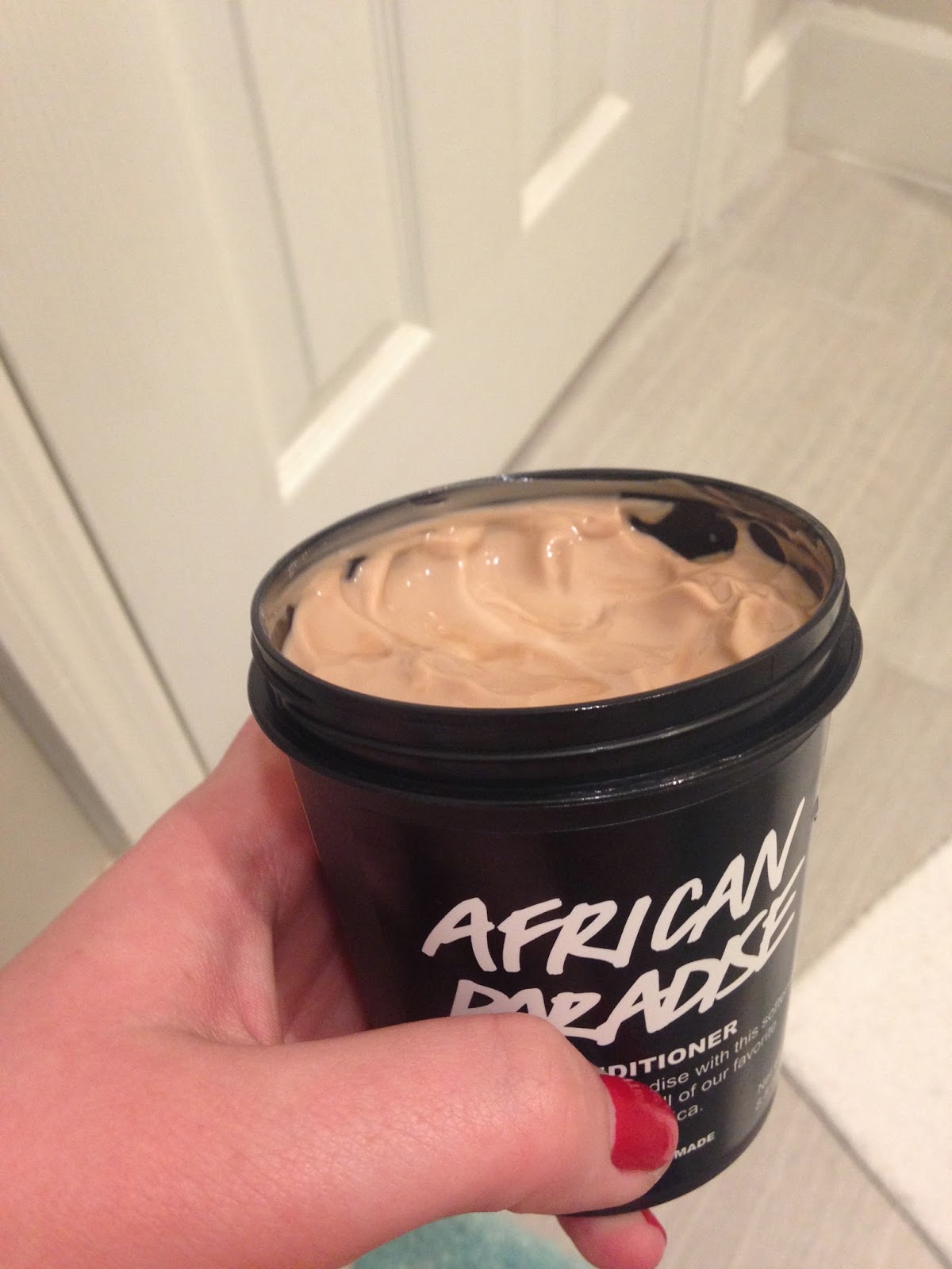 Lush African Paradise Lush, African Paradise, body conditioner, cate fryland, cate's catchall, moisturizer