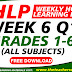 WEEK 6 IDEA-BASED WHLP GRADES 1-6