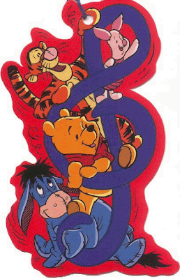 Posters of winnie the pooh and his friends 1