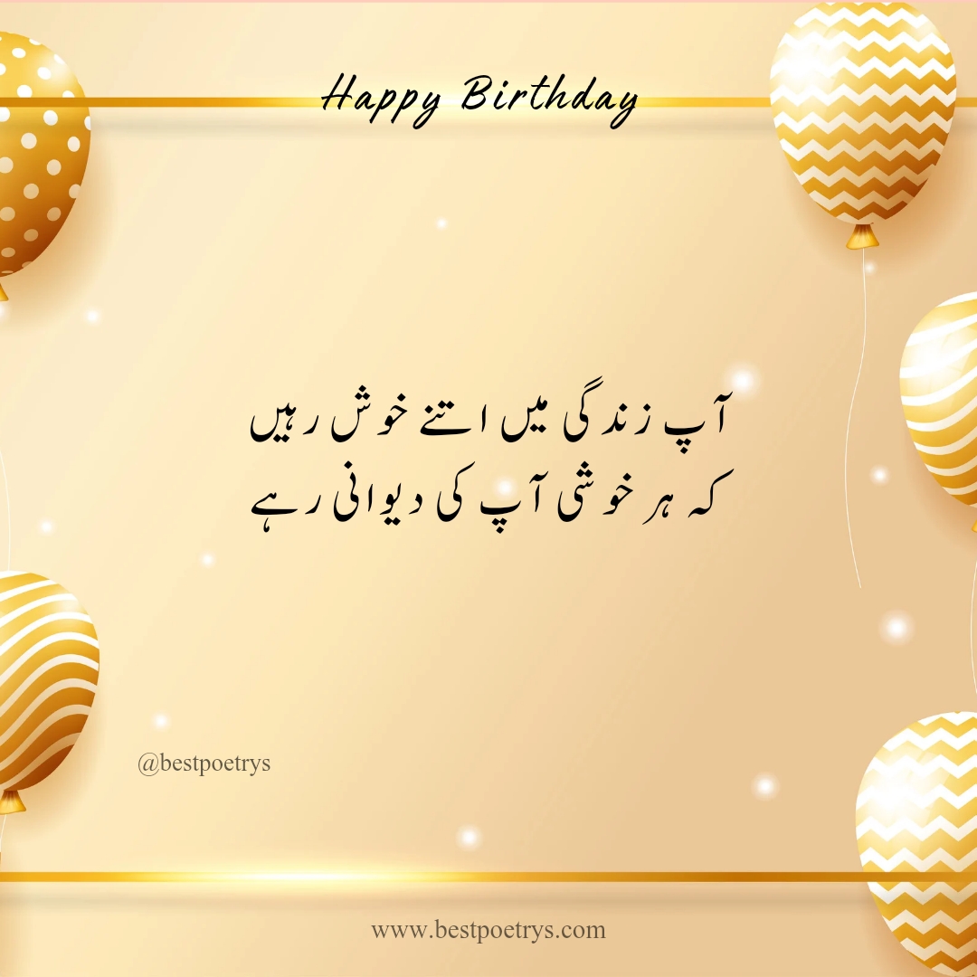 Birthday wishes In Urdu/Birthday Text Images