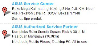 Service Center ASUS bekasi