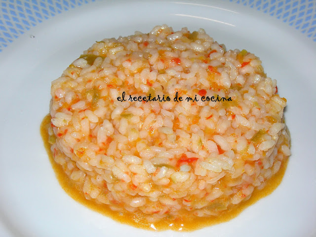 risotto de verduras