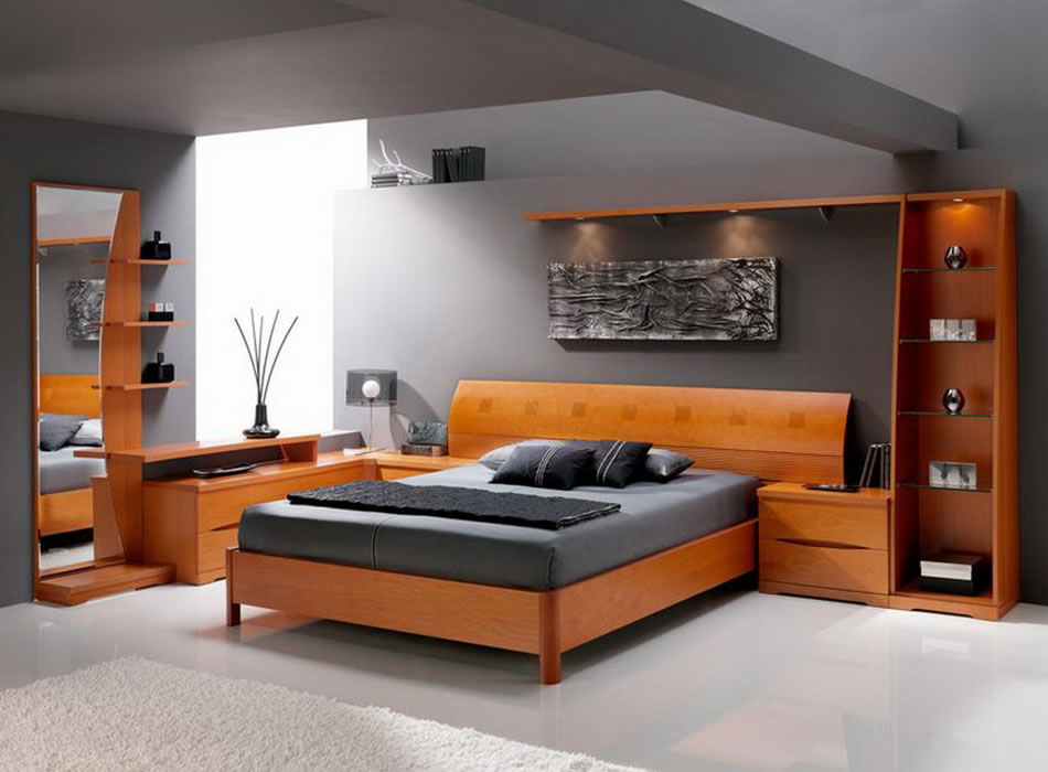 New Interior: Modern Bedroom interior design - bedroom furniture set