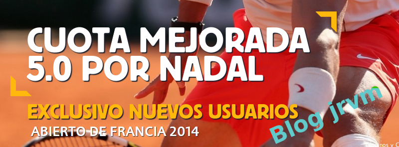 nadal gana roland garros a cuota 5 en betfair