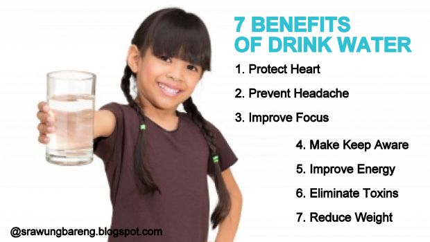 7 benefits of drink water