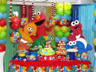 Fiestas Infantiles Decoradas con Elmo