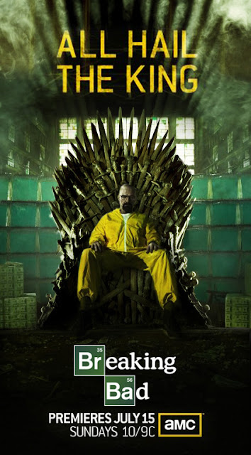 Poster Walter White No trono de Ferro