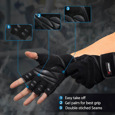 Sportneer Crystal Gym Gloves