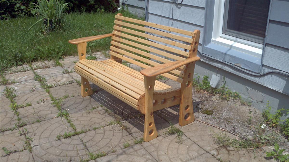 simple wooden bench plans