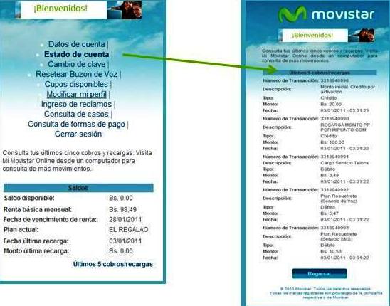 Consulta Saldo Movistar - Movistar