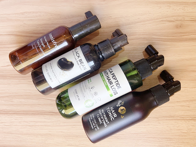 Sneak Peek: KBeauty Anti Hairloss Hair Tonics | Some by Mi, Tosowoong, Innisfree, Nature Republic