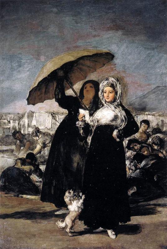 Francisco Josе de Goya Молодая женщина с письмом