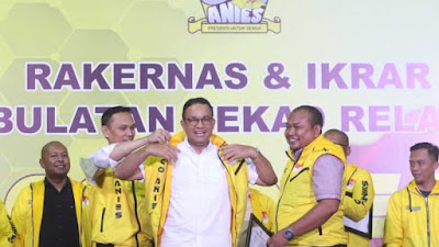 Rakernas dan Kebulatan Tekad Relawan Go-Anies untuk 2024